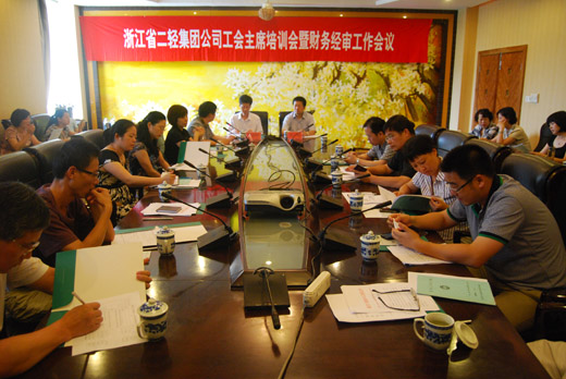 集團(tuán)公司召開工會(huì)主席培訓(xùn)會(huì)暨財(cái)務(wù)經(jīng)審工作會(huì)議