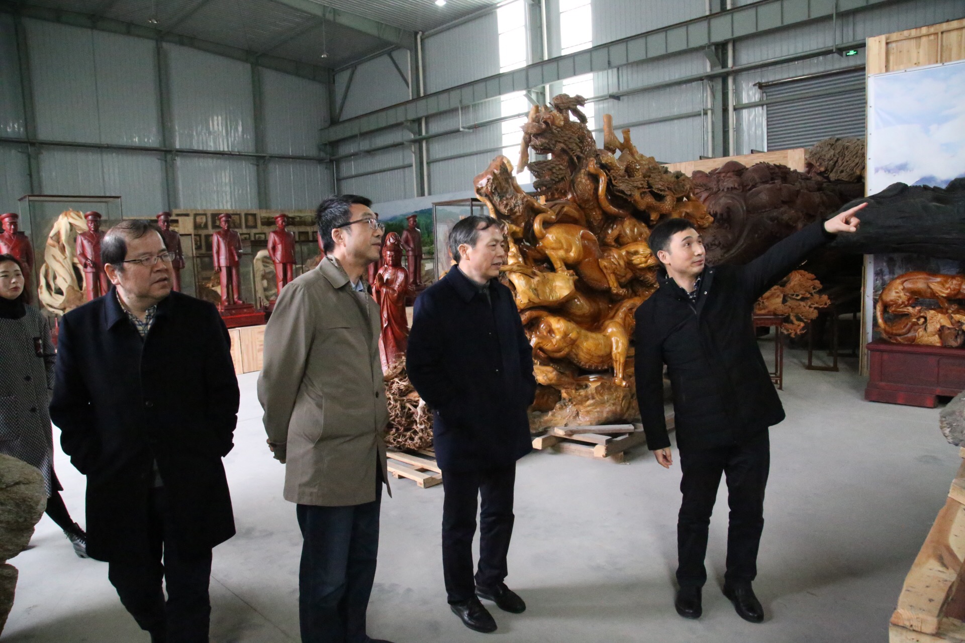 集團公司黨委書記總經(jīng)理虞岳明一行赴馬鞍山考察文化產(chǎn)業(yè)項目