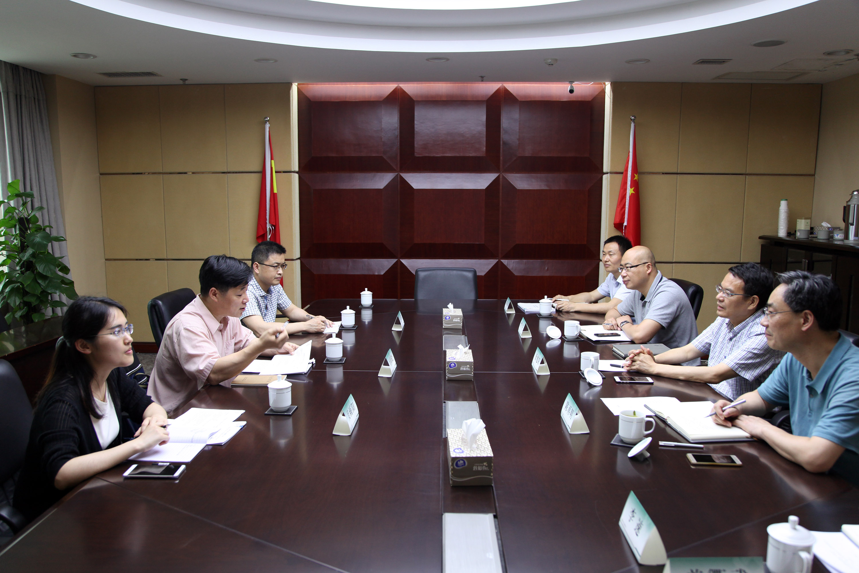 省國資委蒞臨集團公司開展安全生產節(jié)能減排維穩(wěn)（信訪）工作考核調研