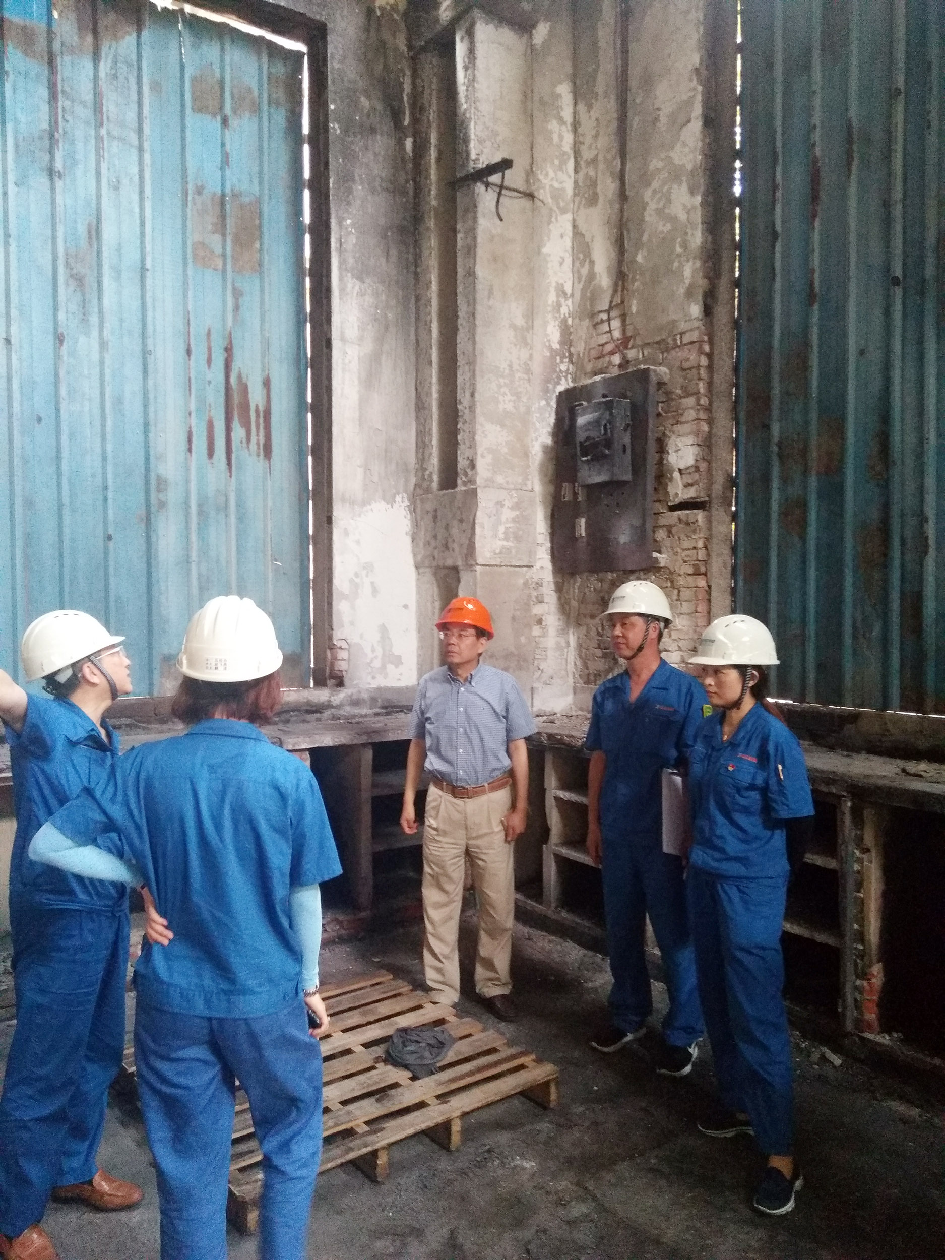 集團(tuán)公司副總經(jīng)理徐旭陽赴申達(dá)公司開展安全檢查