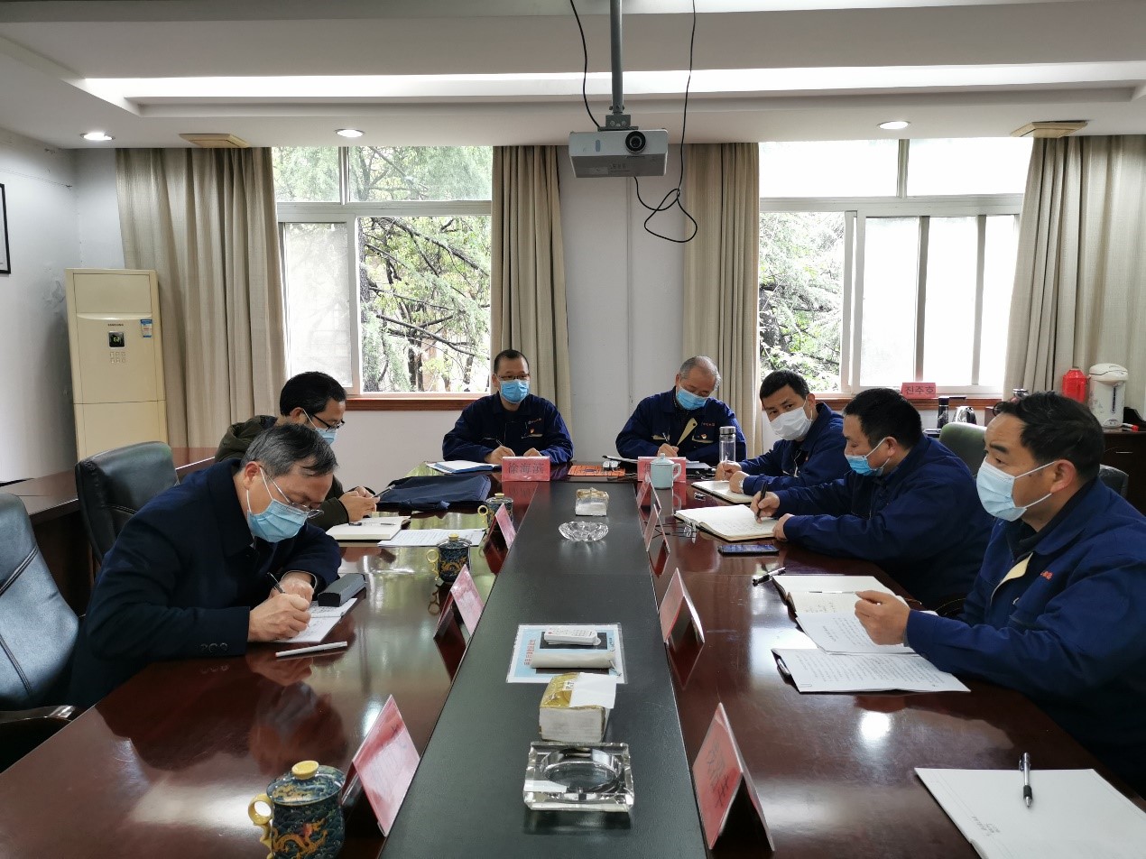 集團公司黨委書記、董事長虞岳明赴申達公司調(diào)研指導(dǎo)工作