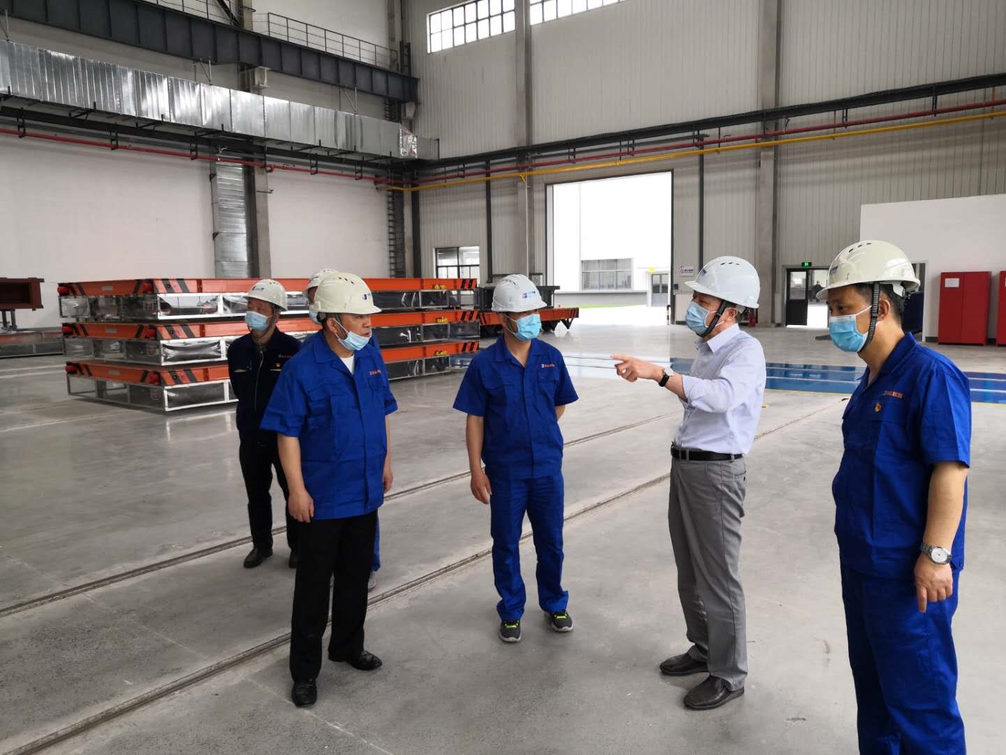 集團(tuán)公司黨委書記、董事長(zhǎng)虞岳明赴德清申達(dá)公司調(diào)研