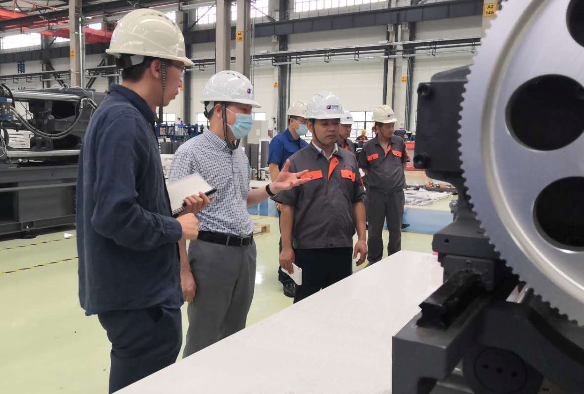 集團公司黨委書記、董事長虞岳明赴德清申達公司調(diào)研指導(dǎo)