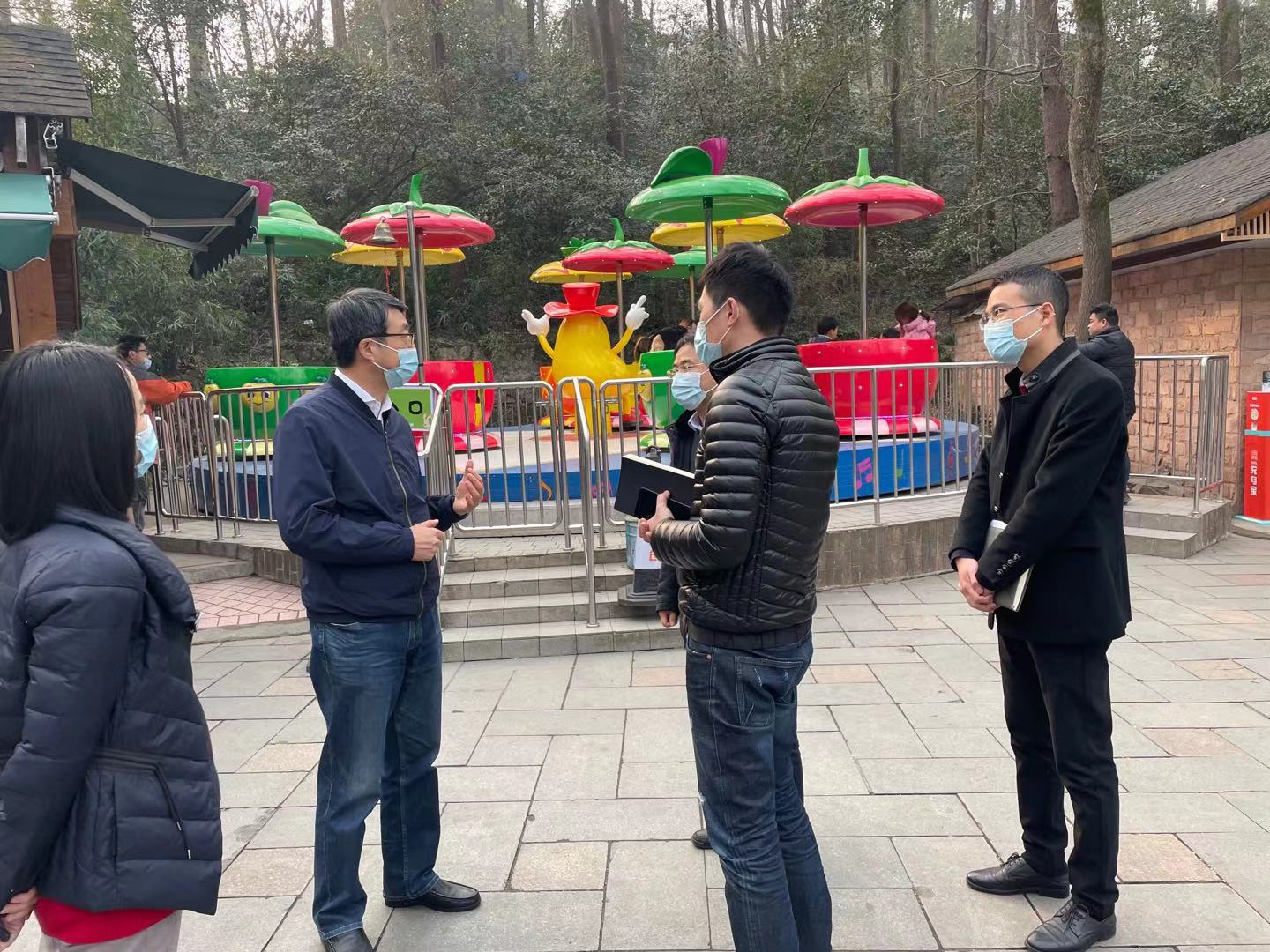 吳敏赴哎喲藝創(chuàng)檢查安全生產(chǎn)、疫情防控工作