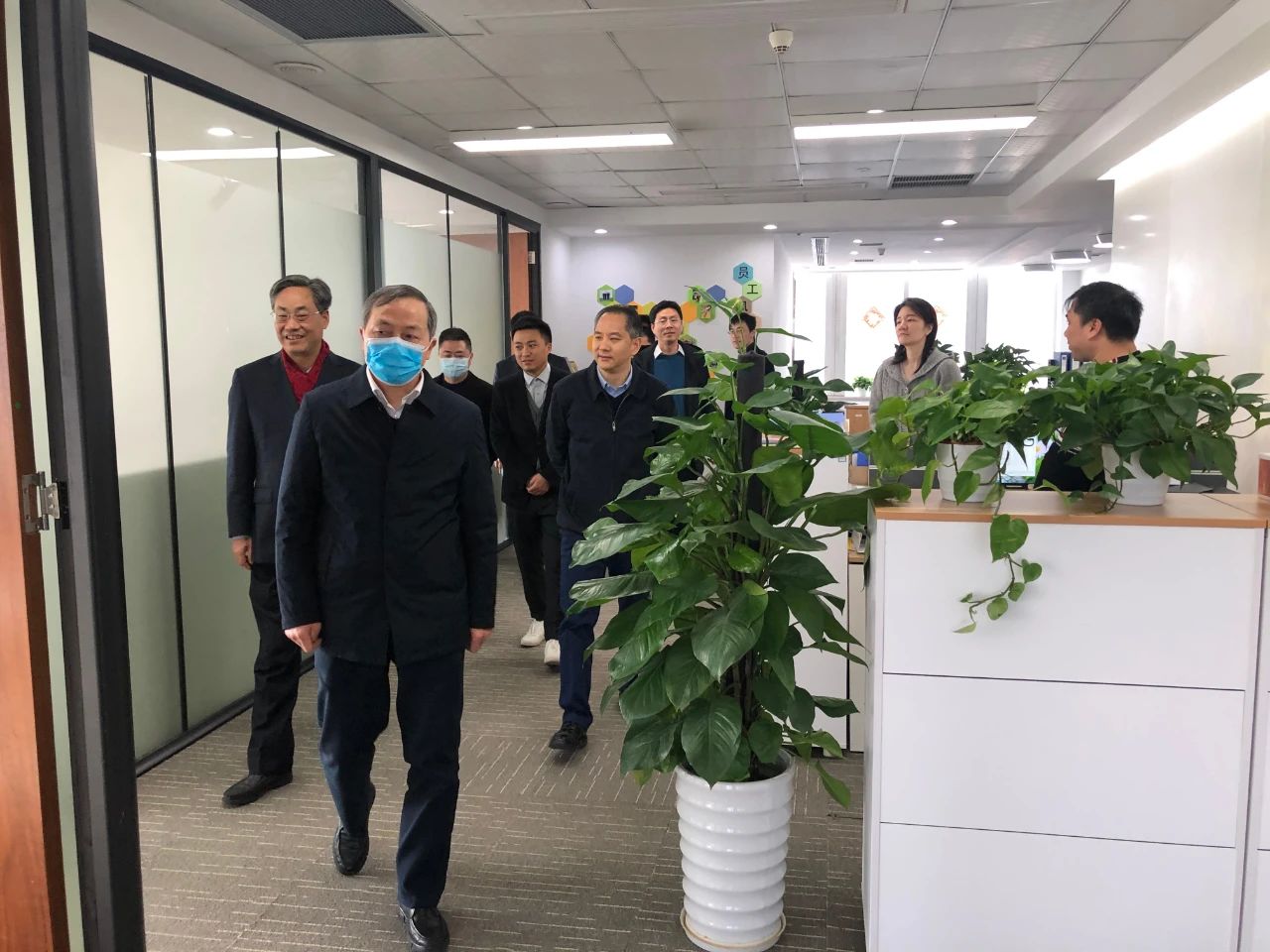 新年新氣象 追夢(mèng)正當(dāng)時(shí)——開工首日集團(tuán)領(lǐng)導(dǎo)帶隊(duì)走訪下屬企業(yè)