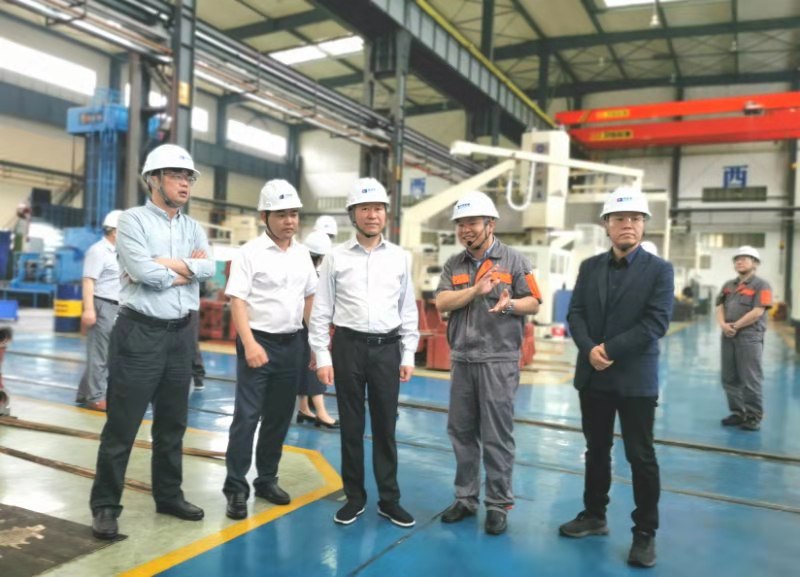 省國(guó)資委一級(jí)巡視員沈建平赴申達(dá)公司開展雙服務(wù)調(diào)研工作