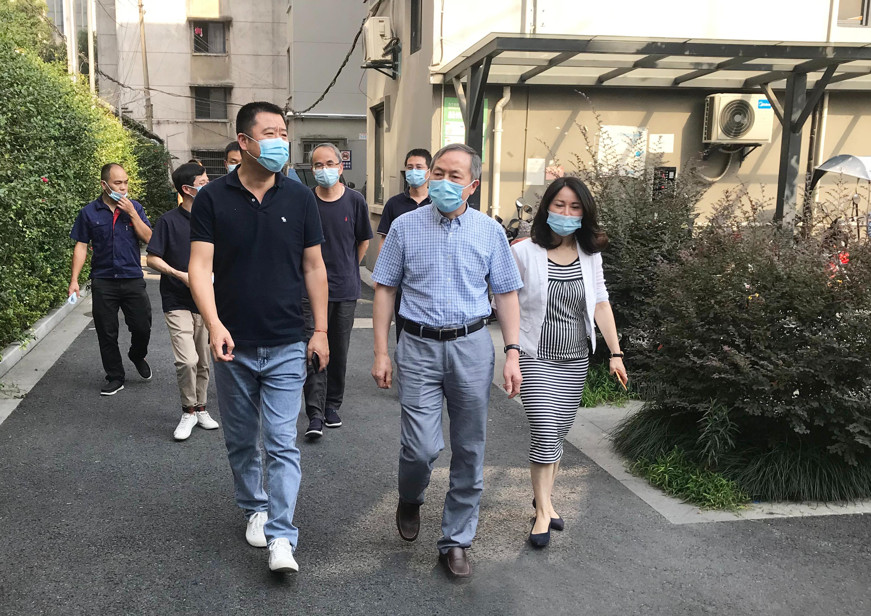 虞岳明赴工藝品公司有關(guān)物業(yè)開(kāi)展國(guó)慶節(jié)前安全生產(chǎn)檢查