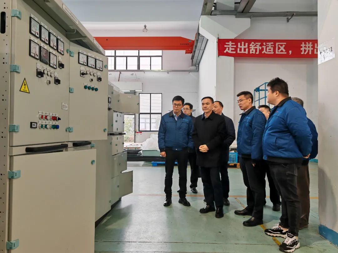 孫哲君赴國瑞科技公司開展“大走訪大調(diào)研大服務(wù)大解題”活動(dòng)